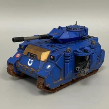 1 ULTRAMARINES PREDATOR TANK WARHAMMER 40K 40,000 SPACE MARINES ASTARTES PAINTED