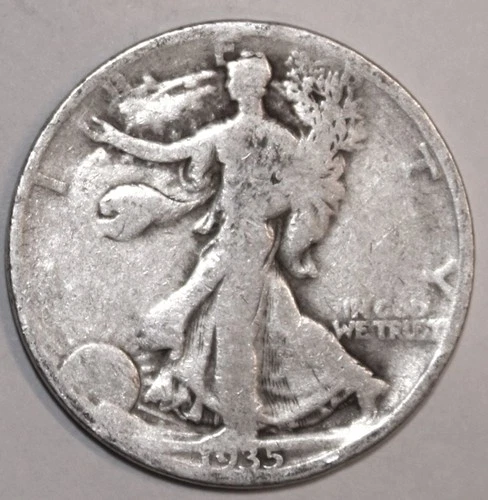 1935-D Walking Liberty Half Dollar - Good - #1050EC