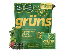 gr ns Superfoods Greens Gummies 224 Vegan Gluten Free Nut Free Low Sugar