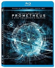 Prometheus Blu-ray 3D/ Blu-ray/ DVD/ Digital Copy 