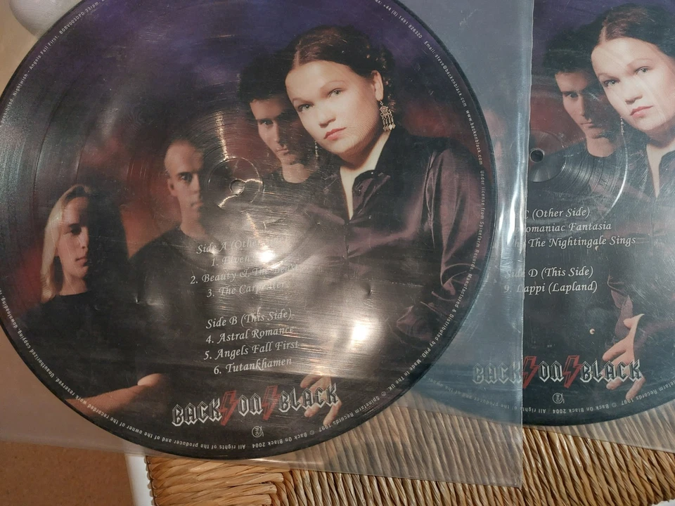 Nightwish - Angels Fall First - DLP Vinyl Picture  - NM - back on black 2004 - Bild 3 von 3