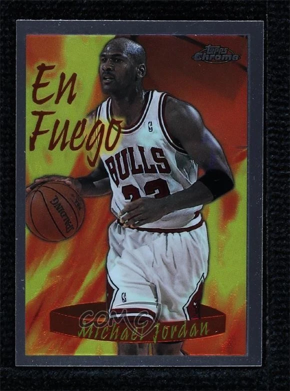 Topps Chrome Michael Jordan 1996-97 #1 for sale | eBay