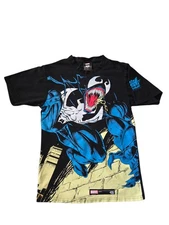 HUF X Marvel Venom Spiderman Cartoon AOP Tee Small