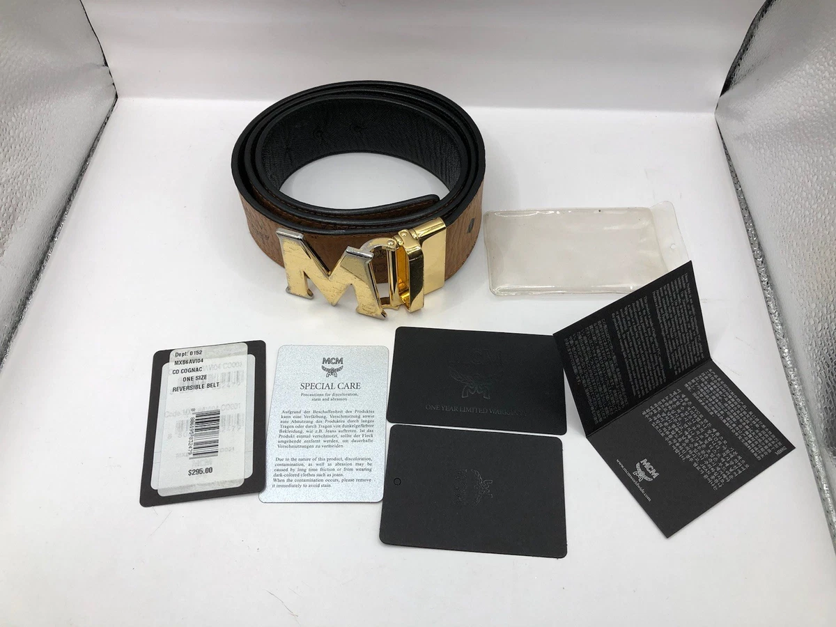 MCM Metal Belts for Men for sale | eBay