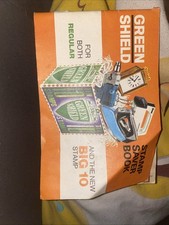 Green Shield Vintage Stamp Book Full