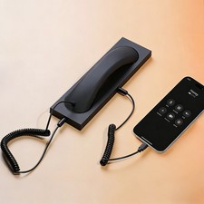 Retro Phone Handset Fit For IOS 17 16 Retro Style Type C Wired Plug In Handheld