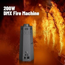 PAIDUN 200W Fire Machine Thrower Flame Stage Effect DJ Disco Show Jet 3.2-9.8FT