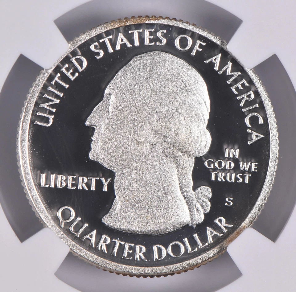 2013-S Silver PF69 ANT Great Basin Quarter Limited Edition NGC *2938 - Image 4 of 4