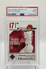 Shohei Ohtani RC 2018 Panini Chronicles #30 Shohei Ohtani Rookie Card PSA 9 MINT