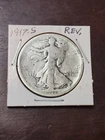 1917-S Liberty Walking Half Dollar REV (Free Shipping)
