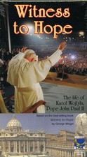 Witness to Hope VHS Pope John Paul II biography Karol Wojtyla George Weigel NEW