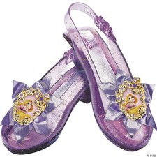 Disney Princess Tangled Rapunzel Sparkle Shoes, Official Disney Costume