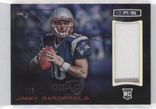 2014 Panini Rookies & Stars Rookie Materials 1/5 Jimmy Garoppolo #23 v7j