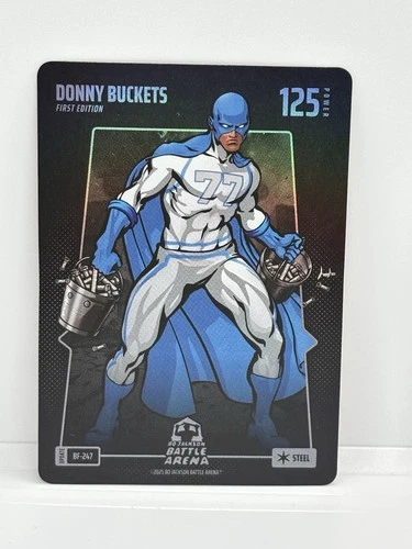 Bo Jackson Battle Arena Update Steel Battlefoil #BF-247 Donny Buckets