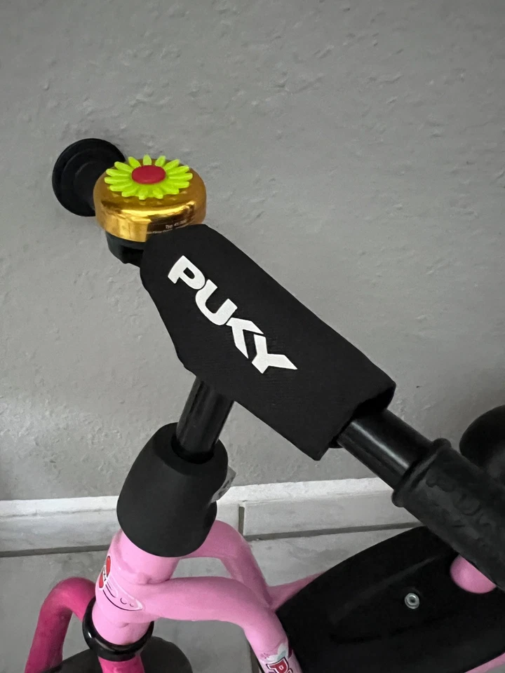 PUKY Rosa Laufrad LRM 8 Zoll ab 2 Jahren mit Klingel - Bild 4 von 4