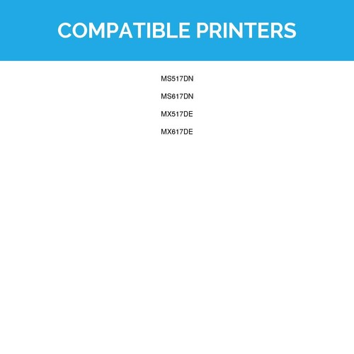 LD Compatible Lexmark 51B1X00 Extra High Yield Black Toner Cartridges 2-Pack - 第 9/9 張圖片