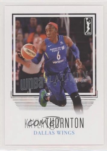 2018 Rittenhouse WNBA Platinum Edition /25 Kayla Thornton #35