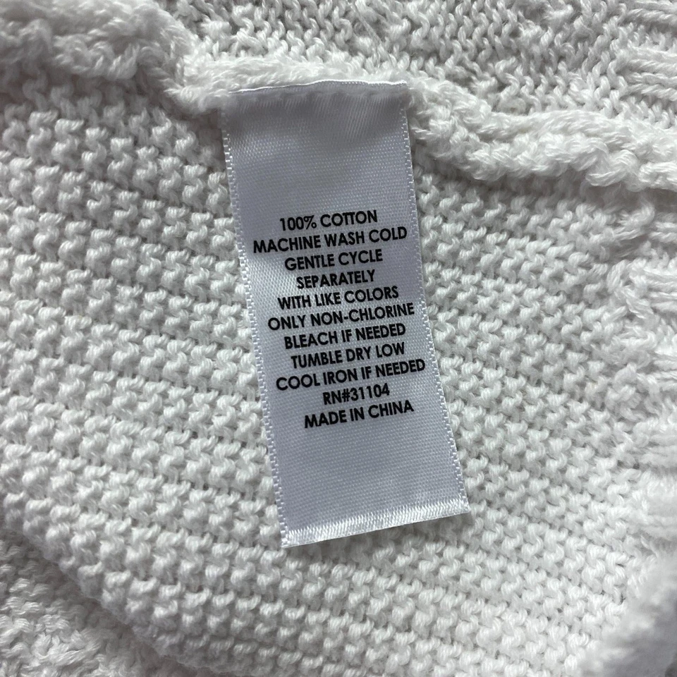 Nuevo Suéter Kim Rogers Capucha Cuello Cable Tejido Pescador Para Mujer Talla 3X Foto 4 de 4