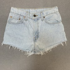 Vintage Levi s Cut Off Shorts High Rise 90s Women's Juniors 7