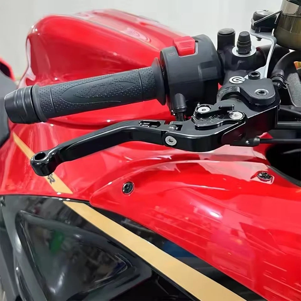NEW For HONDA CB600F CBR600F CBR650F/CB650F CNC Extendable Brake Clutch Lever Foto 2 de 4
