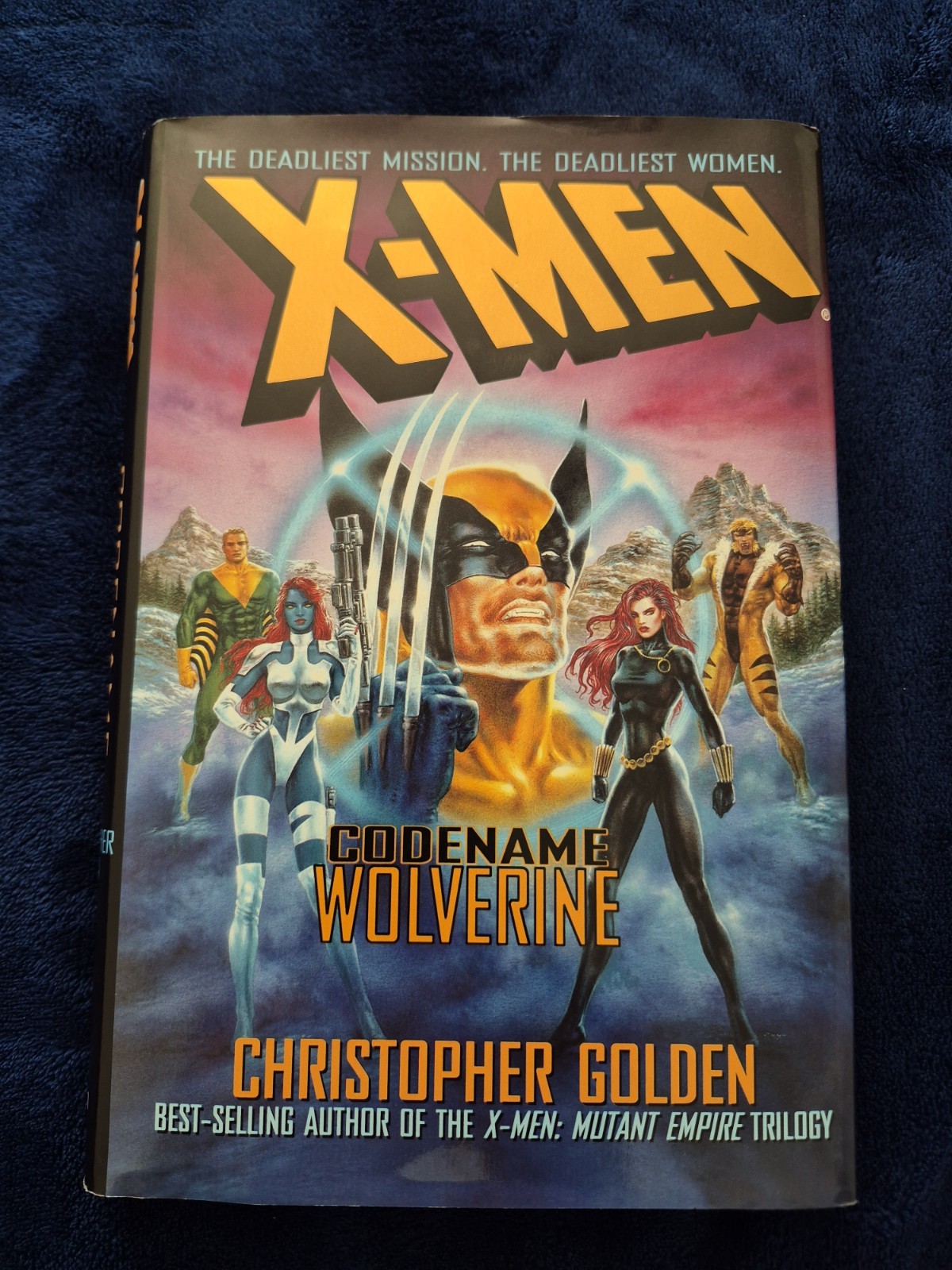 Hardcover Novel X-Men: Codename Wolverine written by Christopher Golden