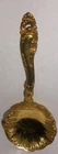 Vintage Gorham sterling silver Decor  gold wash bon bon spoon