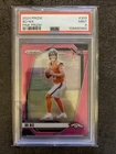 2024 Panini Prizm - Rookies Bo Nix #309 Pink Prizm (RC) PSA 9