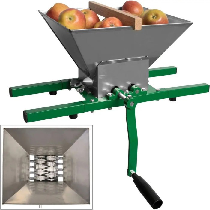 Broyeur à fruits en acier inoxydable OM 7 Güde G30009 de haute qualité