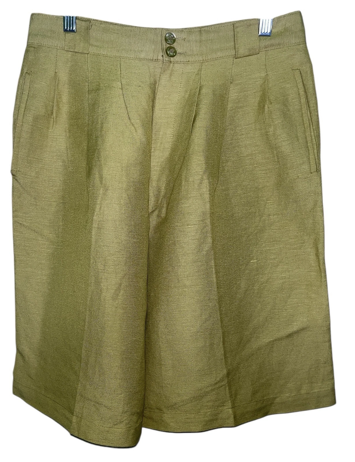 Vintage Giorgio Sant'Angelo Shorts Size 12 Linen Blend Shorts
Opens in a new window or tab