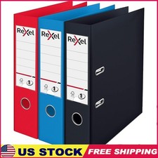 Durable Lever Arch Files W/ Easy Identification 3 Pack Patented Mechanism New