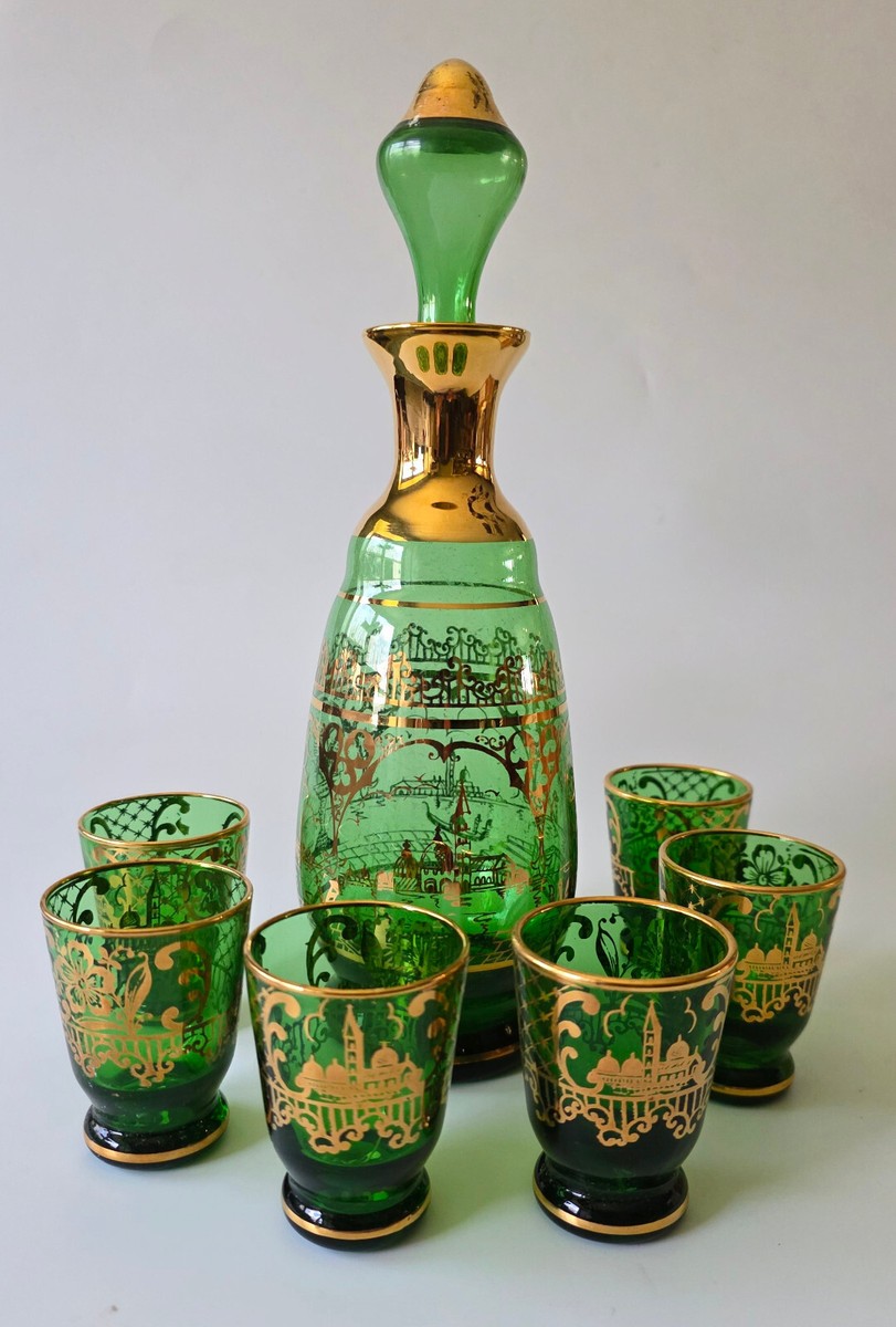 工芸品 SAN MARCO MURANO GLASS 工芸品 SAN MARCO MURANO GLASS Vtg MURANO Glass 8 Pc