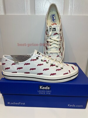 Keds Women's Shoes Cleveland Indians Kickstart Repeat Logo WF61028 - New w Box