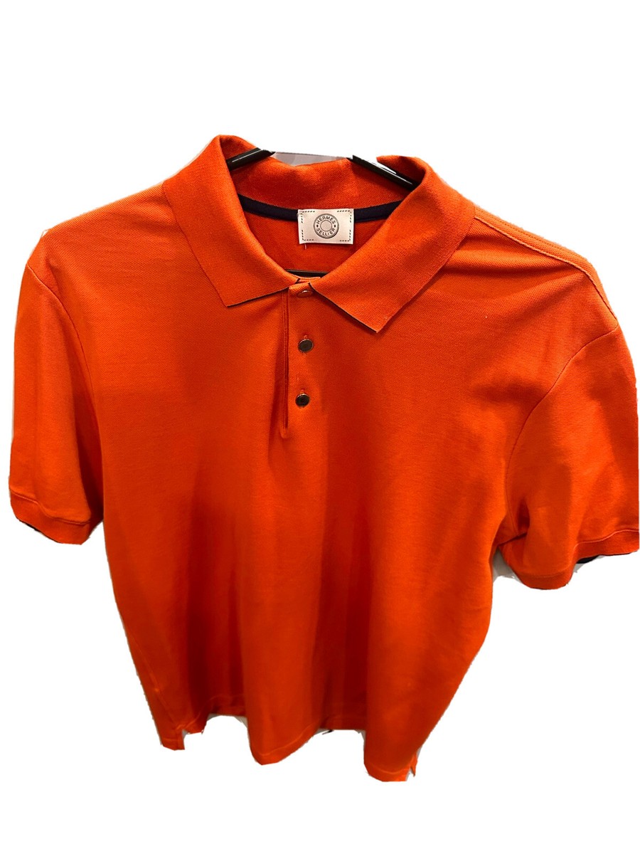 トップス [OLD]HERMES initial logo polo shirt / XL OLD]HERMES initial logo polo shirt / XL