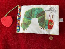 Eric Carle The Very Hungry Caterpillar 2009 Baby Toy Cloth Soft Book 8x6