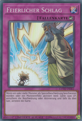 Yugioh COTD-DESE2 - Feierlicher Schlag - Limitierte Auflage