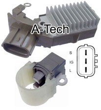 KIT REPARACIÓN PORTA CEPILLO REGULADOR VOLTAJE ALTERNADOR para Pontiac Vibe 2003-2008