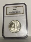 1936 Walking Liberty Half Dollar 50¢- NGC MS 65