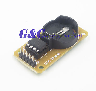 2PCS Arduino RTC DS1302 Real Time Clock Module For AVR ARM PIC SMD