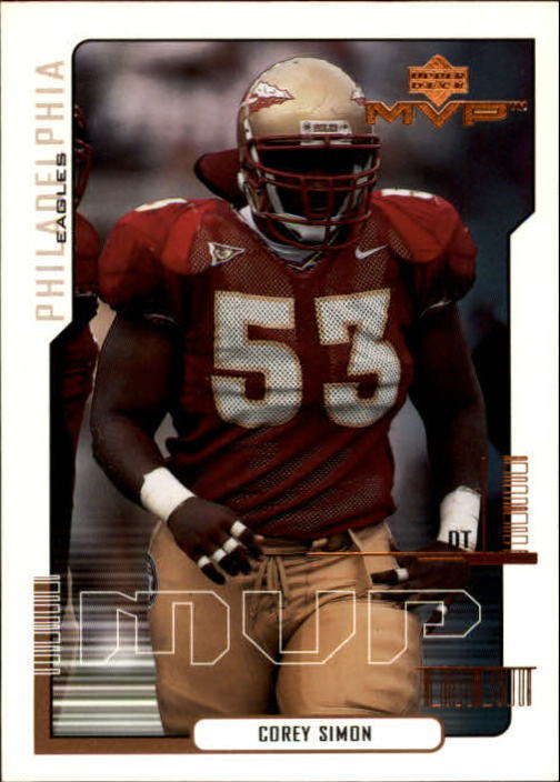 2000 Upper Deck MVP Football Cards 1-220 + RC + Inserts -You Pick - FREE US SHIP