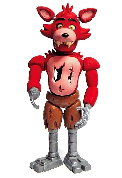 FNAF ANIMATRONIC TWISTED FOXY action figure size 8 Five Nights at Freddy's  ⚡⚡⚡⚡