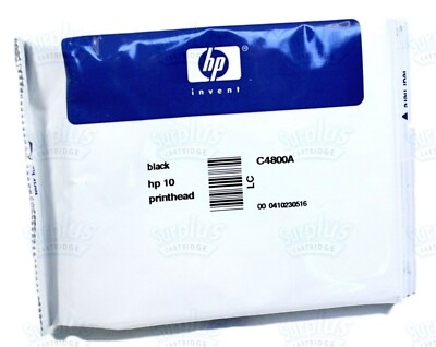 Genuine HP 10 Black Printhead HP Printer 2000C 2500C HP DesignJet Color Pro