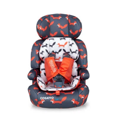Cosatto Zoomi Car Seat Group 1,2,3 Suitable From 9KG Easy Install Mister Fox - Image 1 of 4