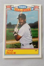 1986 Topps Glossy All-Stars Baseball Card Pick one