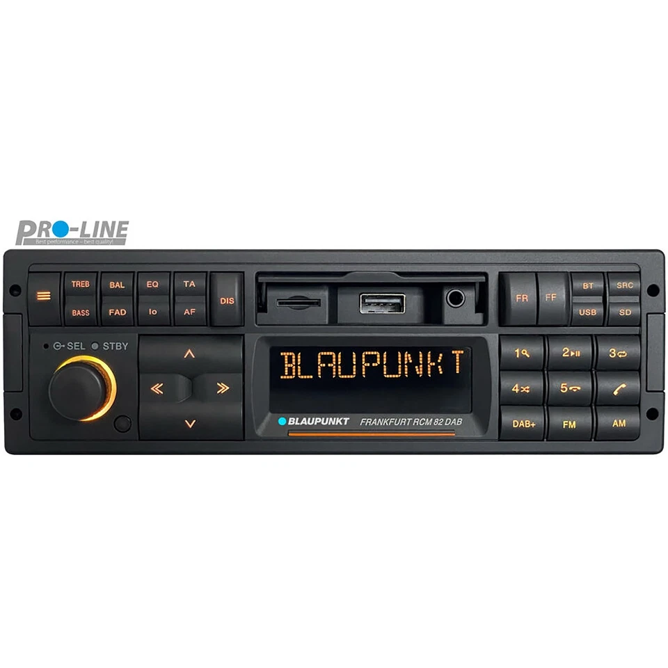 Blaupunkt Frankfurt Rcm 82 DAB Retro Auto Stereo Radio Bluetooth USB SD A2DP Aux - Bild 2 von 4
