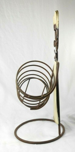 Skurrile Qualität Metall Wein Halter Display Koch Küche Bar Dekor Modern Punk  - Bild 5 von 7