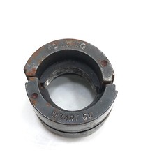 Burndy U34RT U-Type Crimp Die, 1.5" Height, Index 20 500 KCMIL CU, Dark Steel