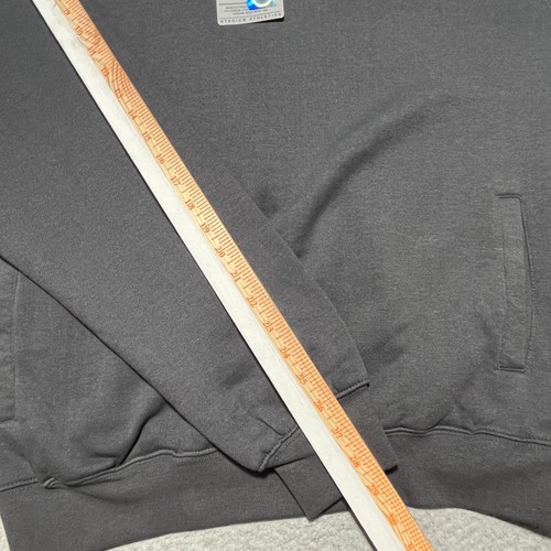 BYU Cougars Jacket Mens Large Gray Pullover 1/4 Zip Embroidered Mock Neck NWT - 第 6/9 張圖片