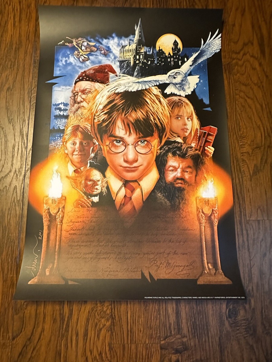 Drew Struzan Harry Potter and the Sorcerer's Stone Art Print