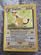 Ampharos Neo Revelation Crystal Holo Eng shining gold star No Skyridge PSA BGS 9