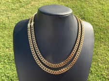 8mm Miami Cuban Link Chain Necklace 20  22  24   Men  s Women  s Stainless Steel
